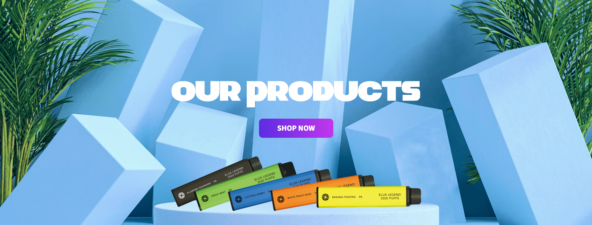 Planet E Cig Products Banner 1